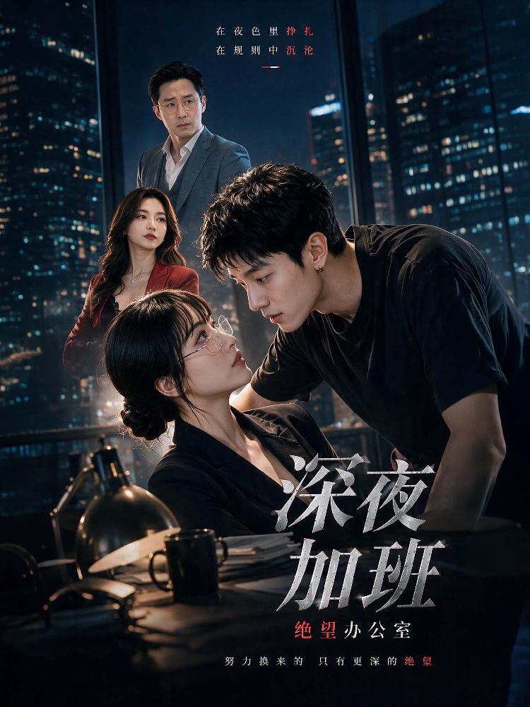 深夜加班，绝望办公室封面