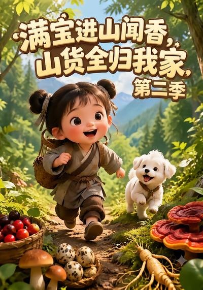 满宝进山闻香,山货全归我家第二季封面
