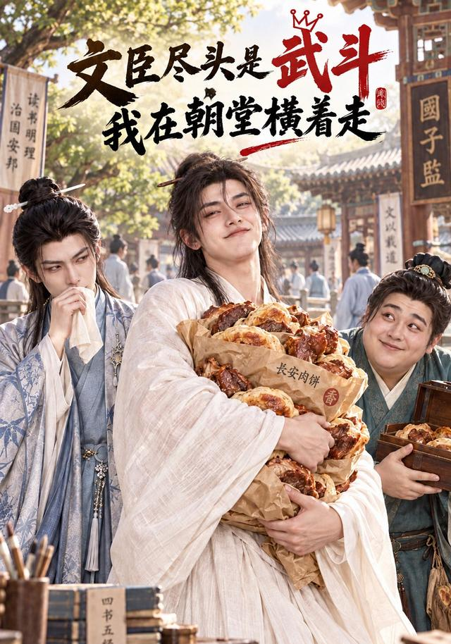 文臣尽头是武斗，我在朝堂横着走封面